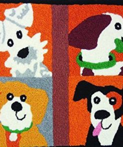 Jellybean Rug - 4 Square Pups