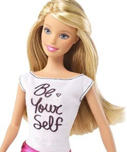 Alternative view of Barbie Fashionistas Barbie Doll Pink Skirt And "Be Yourself" Shirt