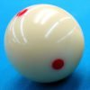 Iszy Billiards 6 Dot Measle Pool Cue Training Ball (2 1/4-Inch White)