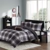 Mizone Harley 4 Piece Comforter Set Full/Queen Black 9 57 370d1e81 c25f 49b1 accc f49078dcff35