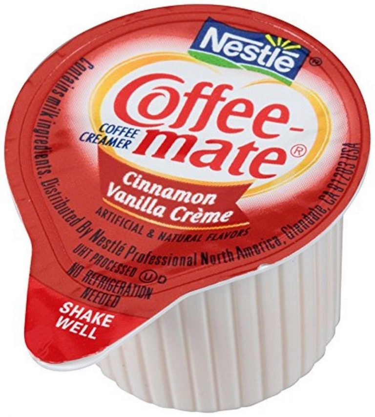 Nestle CoffeeMate Coffee Creamer Cinnamon Vanilla Crme 0.375Oz Liquid