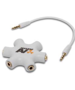 Alternative view of Nuclearav Atom 5Star Audio Adapter - Multi Headphone Splitter