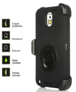 Alternative view of Note 3 Case Galaxy Note 3 Case Bentoben Shockproof Heavy Duty Protection Hybr..
