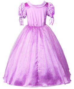 Alternative view of Jerrisapparel New Princess Rapunzel Party Dress Costume Purple 4T