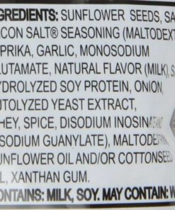 Bigs Bacon Salt Sizzlin' Bacon Sunflower Seeds 5.35-Ounce Bag(Pack Of 12) 19 57 394938f4 8f18 4f4a b006 27694f47f0df 1