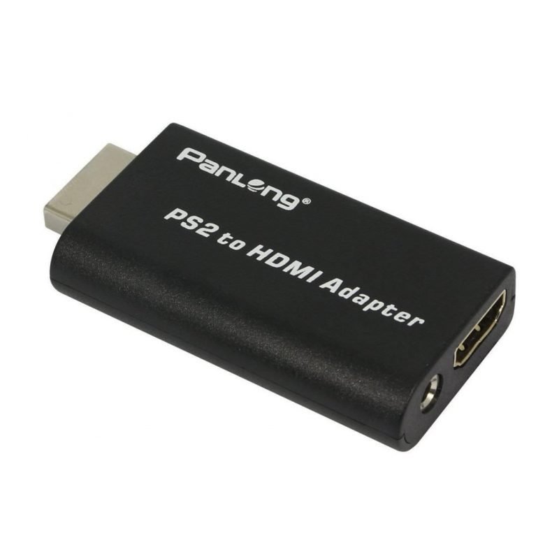 Panlong Ps2 To Hdmi Converter Adapter With 3.5Mm Audio Output For Hdtv Hdmi M..
