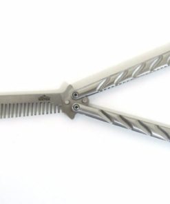 Deluxe Metal Practice Balisong Butterfly Knife Comb Trainer 7 57 3 5b34efd8 c841 4570 96b5 342136c81a1a
