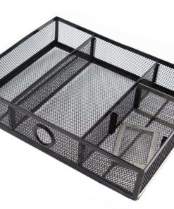Easypag Mesh Desk Organizer Tray With 5 Stacking Sorter Sections Double Lette.. 8 57 3ab2755c cedb 4e34 be20 d02d600a019a
