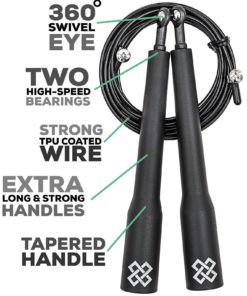 Crux Gear - Crossfit Speed Jump Rope - Best For Rx Double Under Wods Mma And .. 13 57 3b12ef16 559f 42b1 97bc bf5fc233c2a1