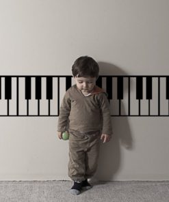 Stickerbrand Music Vinyl Wall Art Piano Keys Wall Decal Sticker - Black 10" X.. 12 57 3b983e55 c804 4e85 a78b 34f879a35f7f