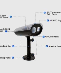 Brightsky Led Motion Sensor Spot Light Outdoor Solar Lights Wireless Motion D.. 13 57 3b9b7fa8 550a 4a8f befb bd57dbeb5dfc