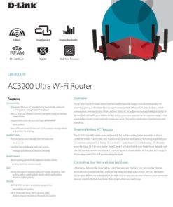 D-Link Ac3200 Ultra Tri-Band Wi-Fi Router (Dir-890L/R) 21 57 3c2aa8d8 6a49 4ba8 bed3 c19e48a552fd
