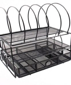 Easypag Mesh Desk Organizer Tray With 5 Stacking Sorter Sections Double Lette.. 7 57 3c8b18ba 66bc 4b22 b90f e2181a9bddb0