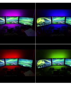 Alternative view of Torchstar Led Multi-Color Rgb Home Theater Tv Backlight Kit 4Pcs Of Etl Liste..