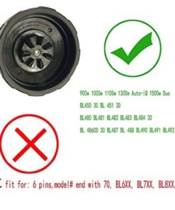 Sduck Replacement Parts For Nutri Ninja Blender Seven Fins On Bottom Of Blade.. 7 57 3d06ba82 736d 4286 979a 7c12777c90a5