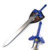 Link Master Sword Zelda Twilight Princess Fantasy Sword With Plaque - Blue