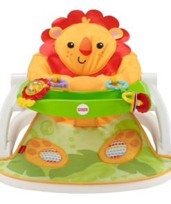 Alternative view of Fisher-Price Sit-Me-Up Floor Seat With Tray Orange Fisher-Price Cbv48