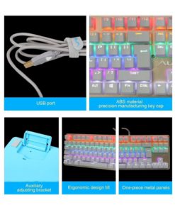 Aula Led Backlit Wired Mechanical Gaming Keyboard With Blue Switches(Gold) 13 57 3ee12d0d 0e67 4c3a 94e5 d79e8bc83f4c