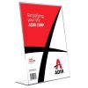 Adir Plexi Acrylic 8.5" X 11" Single Slant Back Design Sign Holder - Clear - .. - $16.95