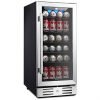 Kalamera 15" Beverage Cooler 96 Can Built-In Single Zone Touch Control 96-Cans 15 57 3efed891 c57a 4987 98db 45d45e9723e4