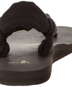 Sanuk Women's Yoga Slingshot Flip Flop Black 6 B(M) Us 9 57 3fd43781 63b0 402c 8cda 6dbf2fdf7aca