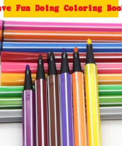 Alternative view of Markers Premium Colored Watercolor Pens 36 Assorted Brilliant Colors Value Se..