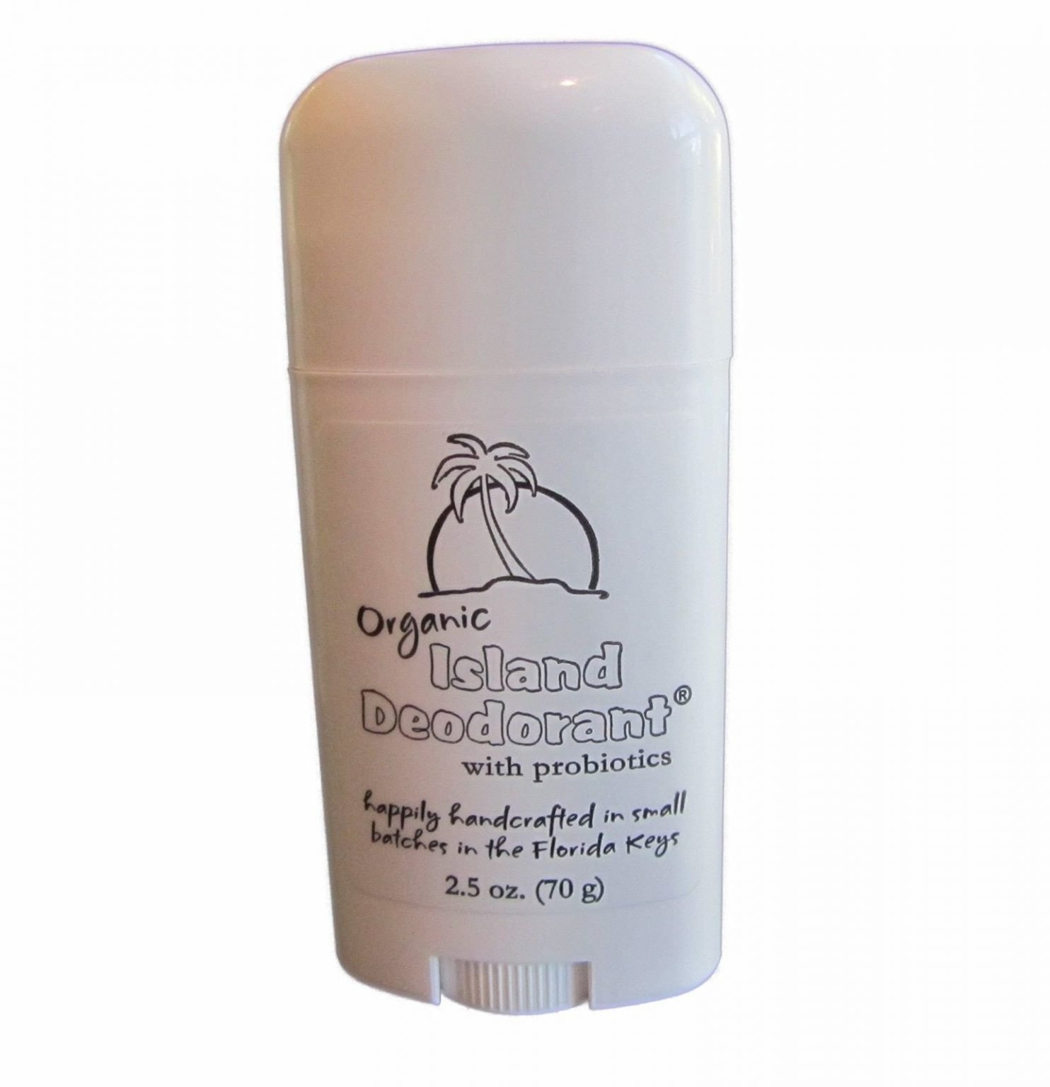 Organic Island Deodorant - Natural Deodorant Stick With Probiotics ...