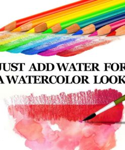 Artist's Choice 72 Pack Watercolor Pencils With Paintbrush 8 57 41075f13 38e2 4c11 a119 4cf880840281