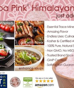 Sherpa Pink Gourmet Himalayan Salt 2Lbs Extra-Fine Grain. Incredible Taste. R.. 8 57 414b1b75 ce0f 4137 b08e f3ca11962702