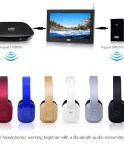 August Ep650 Bluetooth Wireless Stereo Nfc Headphones - Comfortable Leather C.. 12 57 42e27665 c152 4e4f bc98 3221c4fb6a2b