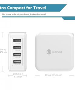 Iclever Boostcube 40W 4-Port Usb Travel Wall Charger With Smartid Tech And Fo.. 15 57 431710d8 ea5b 483c 86d4 4da18e2e9a40