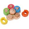 Rolimate Educational Preschool Wooden Shape Color Recognition Geometric Board..