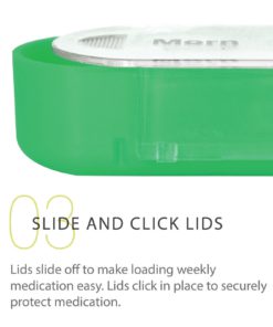 Pill Organizer Box Weekly Case With Pill Splitter Cutter - Premium Design - L.. 11 57 44629979 10c9 463f a1ea 6ae26f9ea673