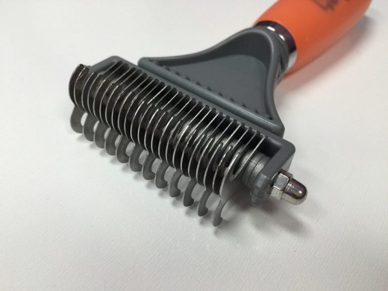 Gopets Dematting Comb With 2 Sided Professional Grooming Rake For Cats