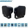 4" Heavy Duty Waterproof Boat Marine Box Outdoor Speakers Surface Mounted For.. - $18.95