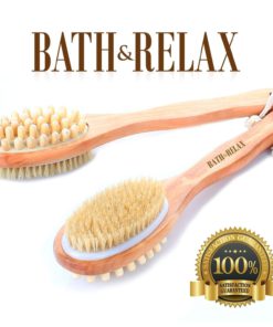 Bath & Relax Bath Body Brush Natural Bristles Long Handled Shower Back Scrubb.. 15 57 458f4c88 545c 4988 85f4 a2d983feb6f3