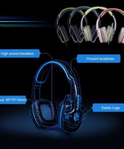 Gaming Headset Sades Sa708 Stereo Blue Gaming Headphone With Microphone For P.. 12 57 4648d19c 8730 4f25 af9b da20dda26a0b
