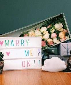 Alternative view of Chi-Buy Battery Powered Cinematic Lightbox 12In X 9In Customisable Light Box ..