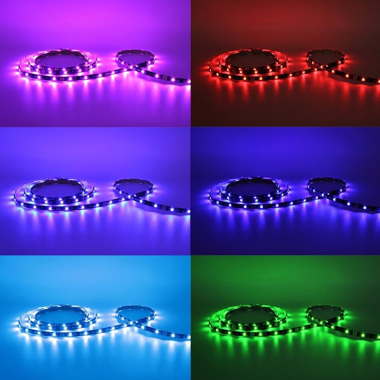 Torchstar Led Multi-Color Rgb Home Theater Tv Backlight Kit 4Pcs Of Etl Liste.. 7 Torchstar Led Multi-Color Rgb Home Theater Tv Backlight Kit 4Pcs Of Etl Liste.. - Image 7