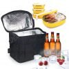 Large Insulated Bag Oumers Lunch Tote Bag Box Cooler Bag Silver Interior And .. 4 57 47290ca1 da67 4d0c bec8 364d8d6ce5fc