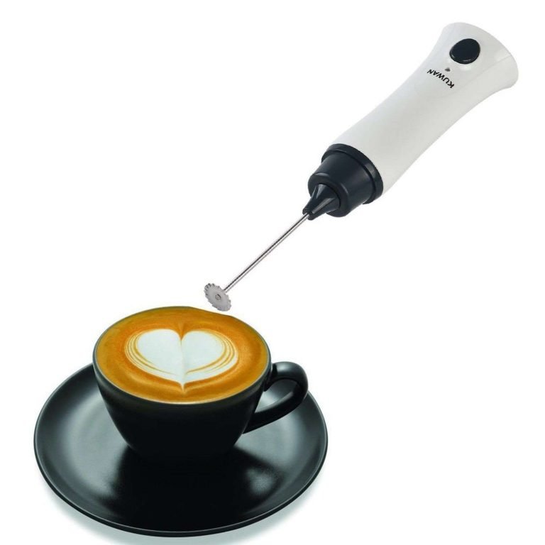 Kuwan Handheld Electric Milk Frother Mini Coffee Stirr Eggbeater Stainless St..