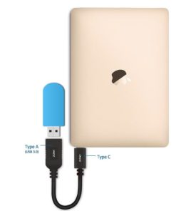 Alternative view of Ixcc Usb Type C (Usb-C) To Usb 3.0 Type A Adapter Data / Charge And Sync Cabl..