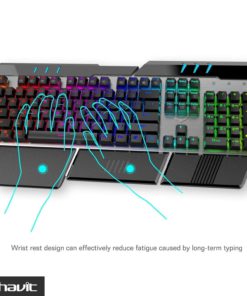 Havit Hv-Kb378L Rgb Backlit Wired Mechanical Gaming Keyboard With Blue Switches 15 57 48558bf8 21d8 438b 8444 8dd153ca711c