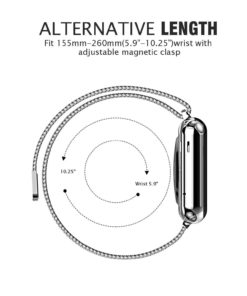 Geotel Apple Watch Band 42Mm Milanese Loop Stainless Steel Bracelet Strap Ban.. 11 57 48e99e77 ef59 4a4a 98e2 a22a330a56bc