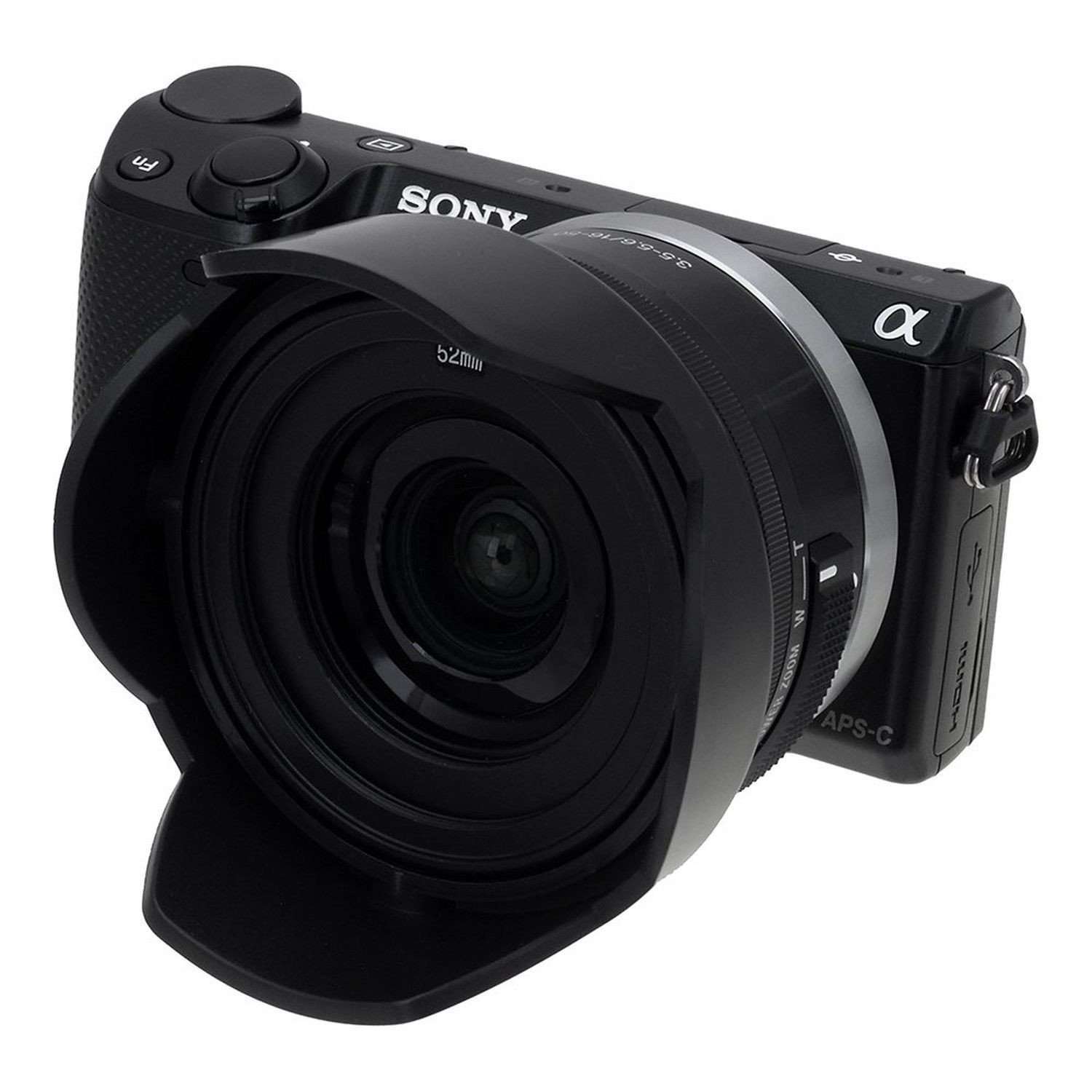 Fotodiox Reversible Lens Hood Kit For Sony E Pz 16-50Mm F3.5-5.6 Oss E