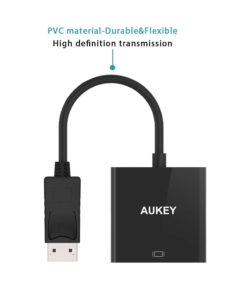 Aukey Dp (Displayport) To Hdmi Adapter 1080P For Hdtv Macbook Chromebook Pixe.. 9 57 49ed1df9 3430 495a a292 52a07bb13688