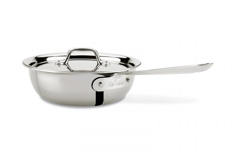 All-Clad 440265 Stainless Steel Tri-Ply Bonded Dishwasher Safe Weeknight Pan ..