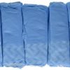 Medical Booties Shoe Covers Non Slip Package Of 50 Pair - 100 Covers - Blue