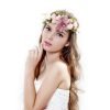 Vintage Flower Wreath Forehead Hair Head Band With Bride Hairband Wedding Pink 8 57 4d18c509 694d 4a6a 9255 4dc5c9940230