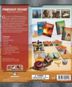 Alternative view of Forbidden Desert Board Game